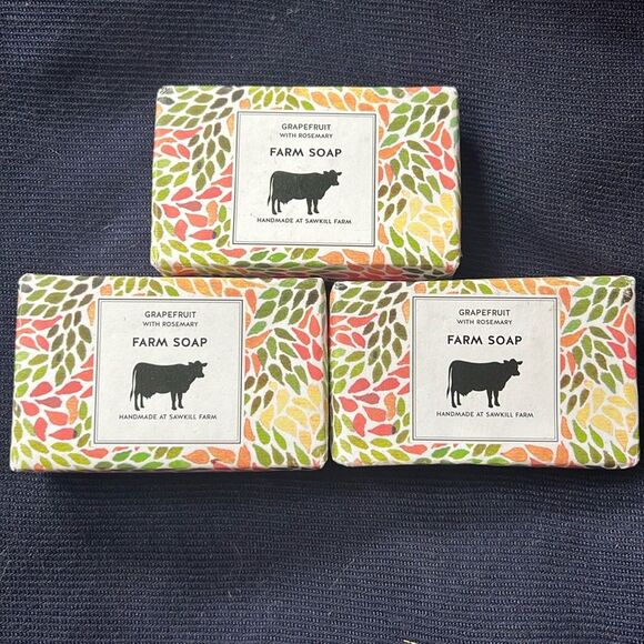 Other - Soap 3 Bars Grapefruit with Rosemary